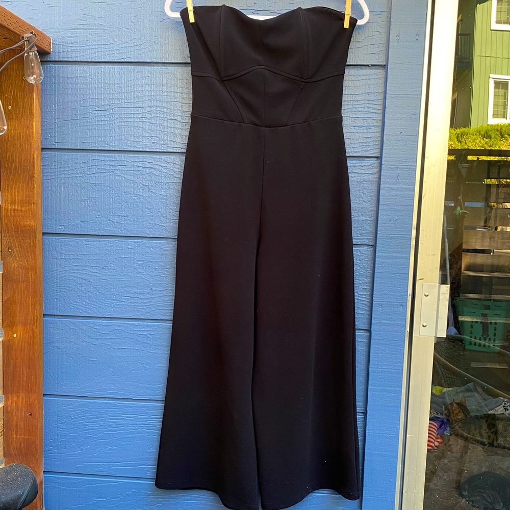 Sleeveless Black Jumpsuit